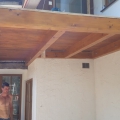 Holzbalkon