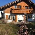 Balkon aus Holz
