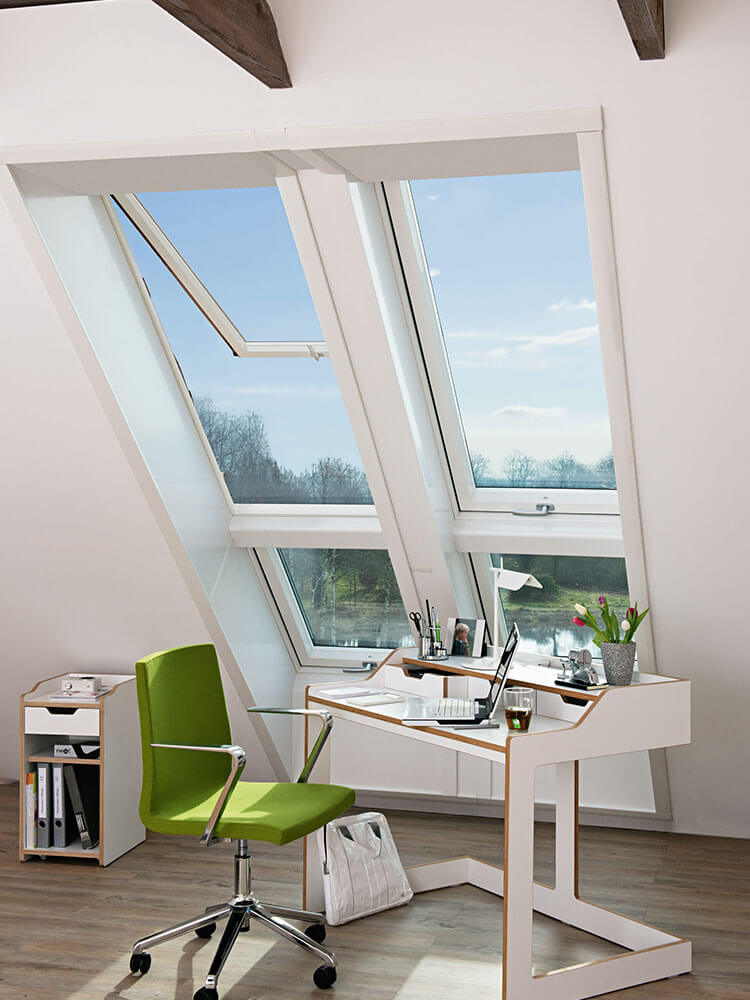 Roto Dachfenster weiß