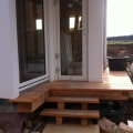 Sauna aus Holz