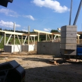Kran auf der Baustelle