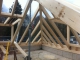 Dachstuhl aus Holz
