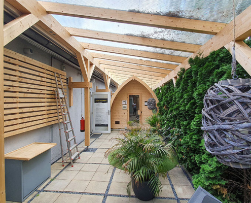 wunderschöne Pergola