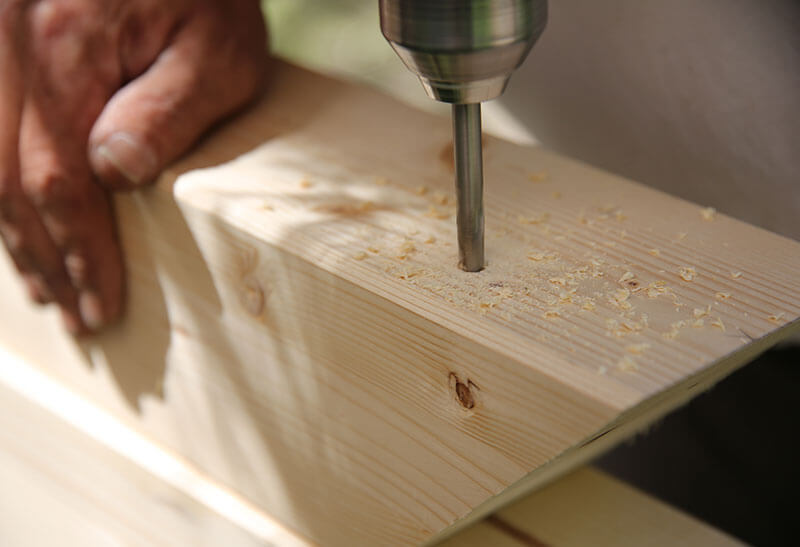 Bei dem Handwerk